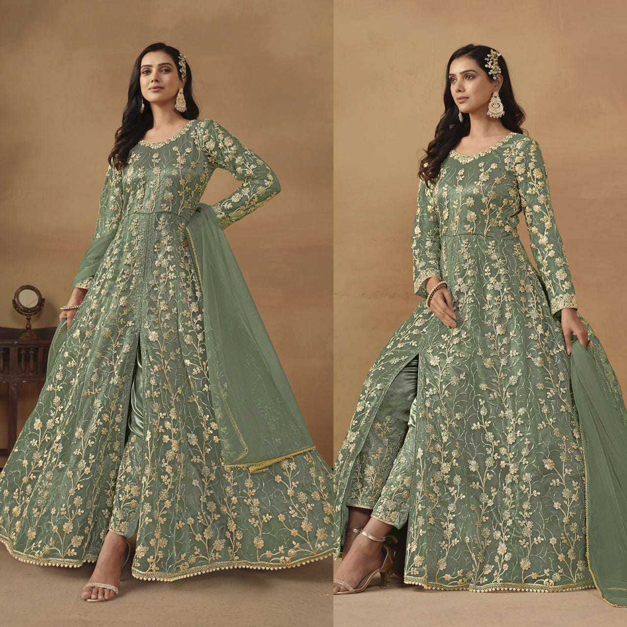 Party wear Kurti set (JN-1002)