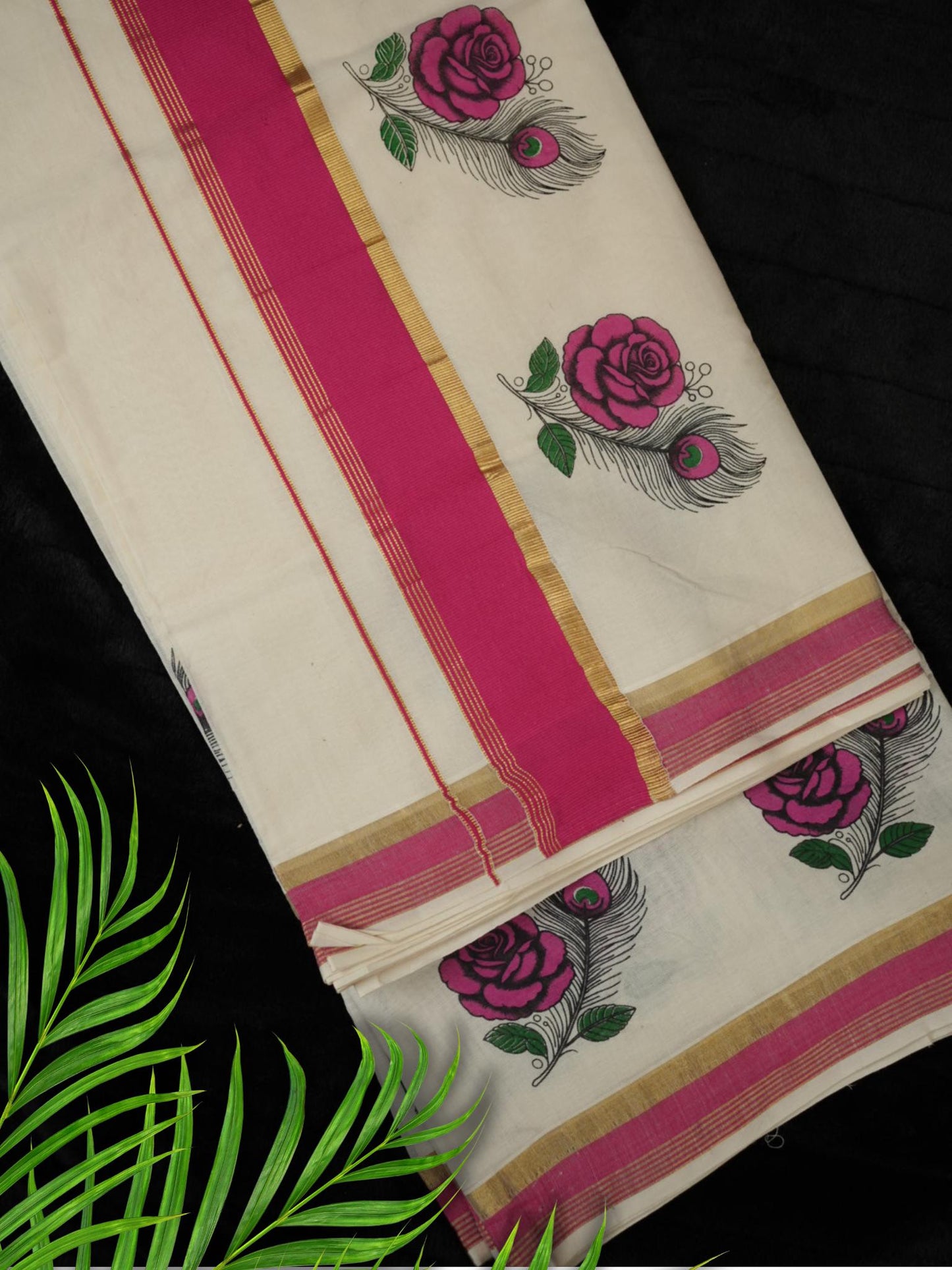 Traditional kasavu saree(SAR-242)