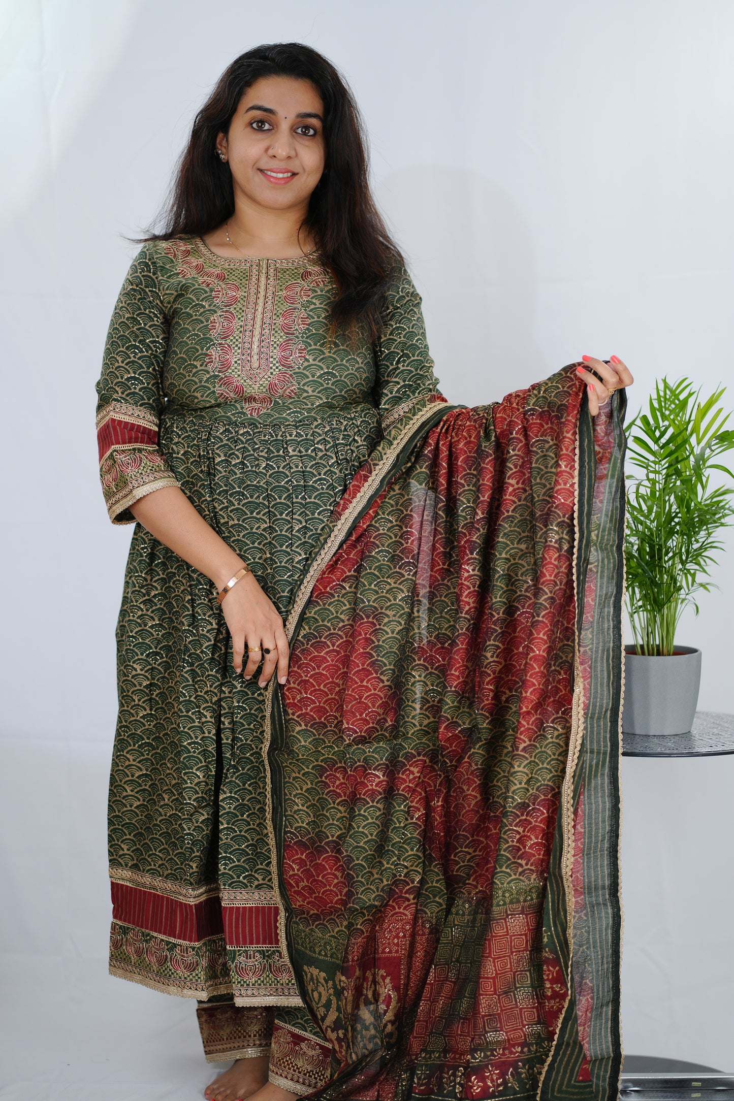 Premium cotton kurti set (KER687)