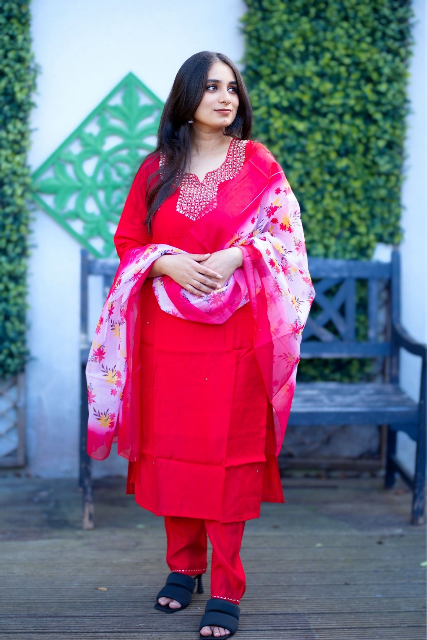 Premium cotton kurti set(KER-1096)