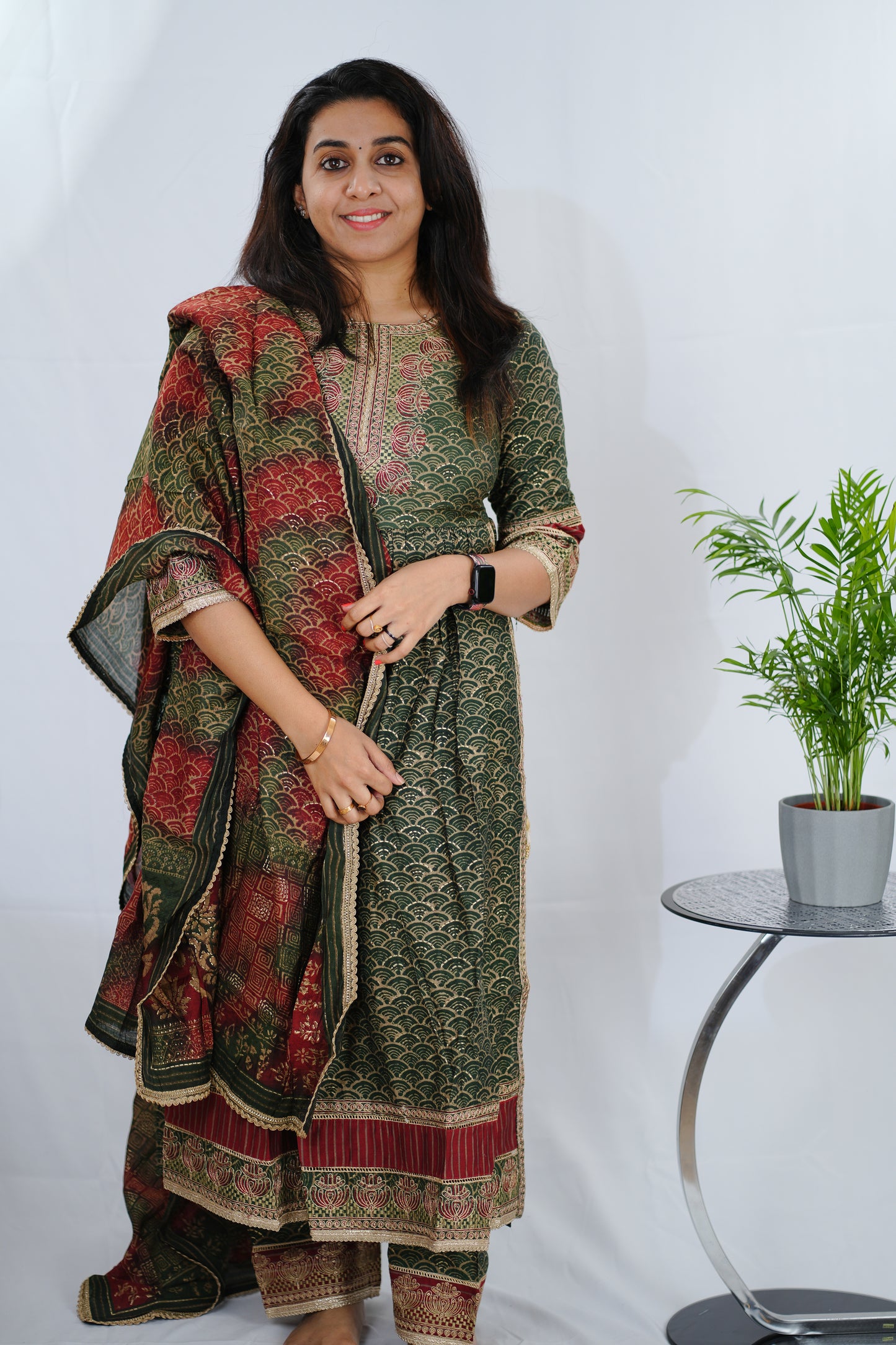 Premium cotton kurti set (KER687)