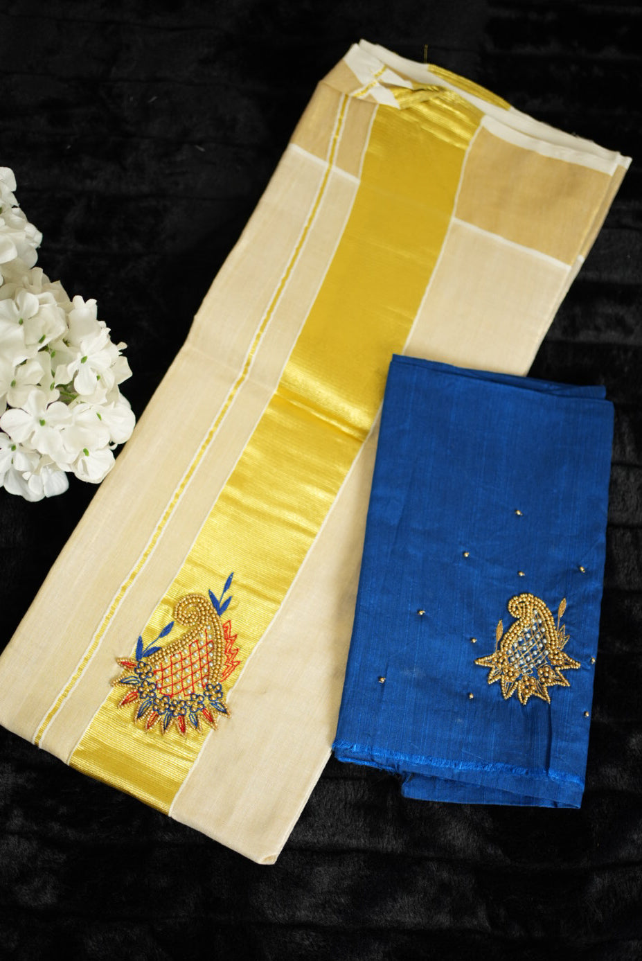 Kasavu set mundu (SM-198)