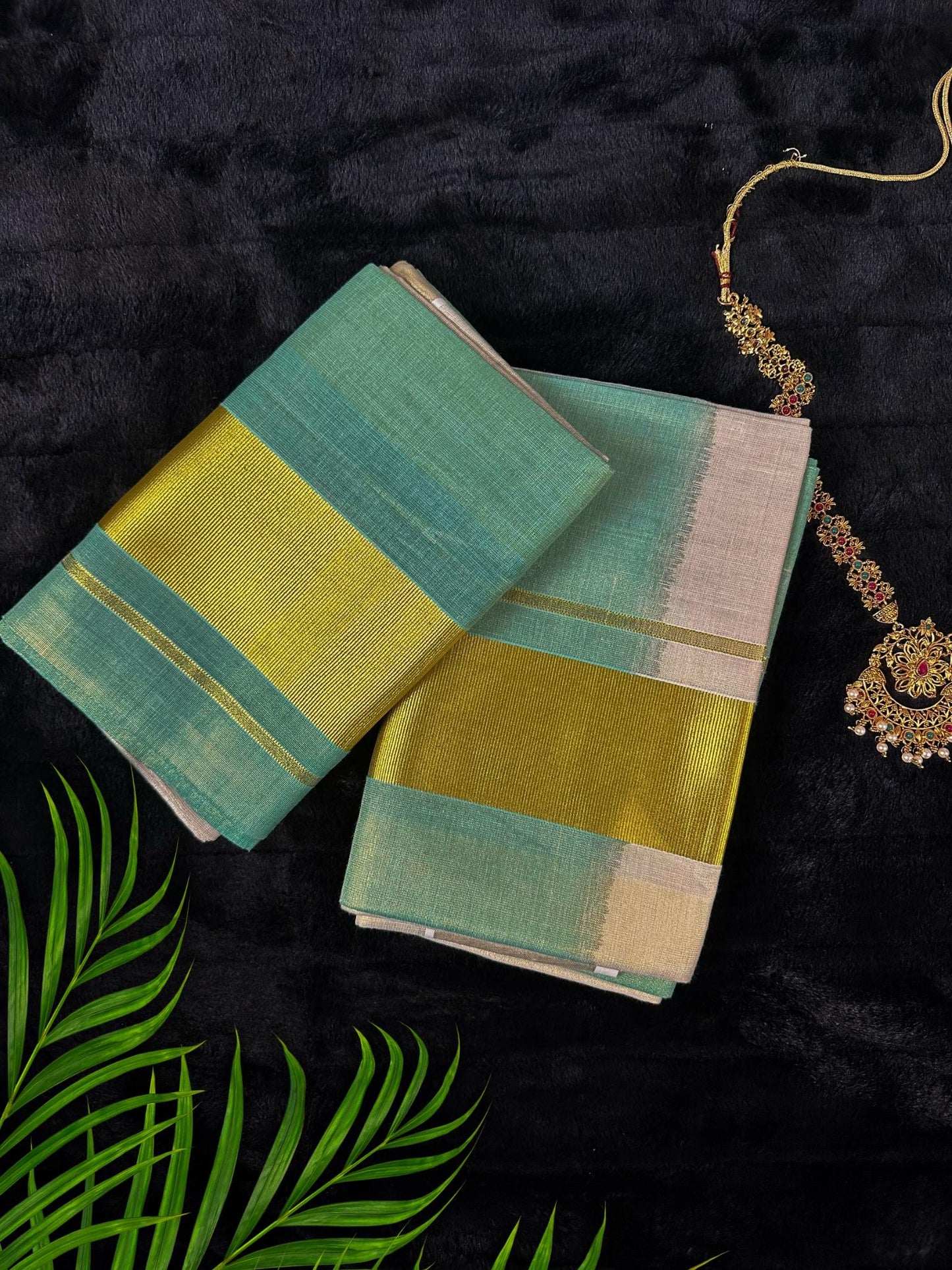 Latest tie and dye set mundu(SM-245)