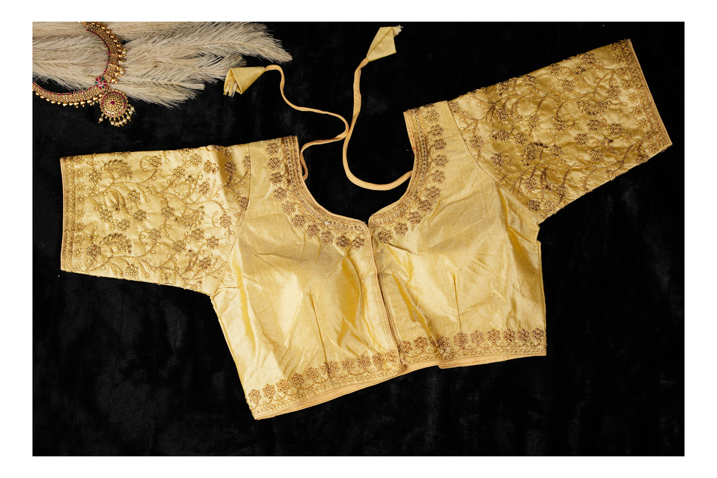 Blouse with handwork embroidery (Code:B10)