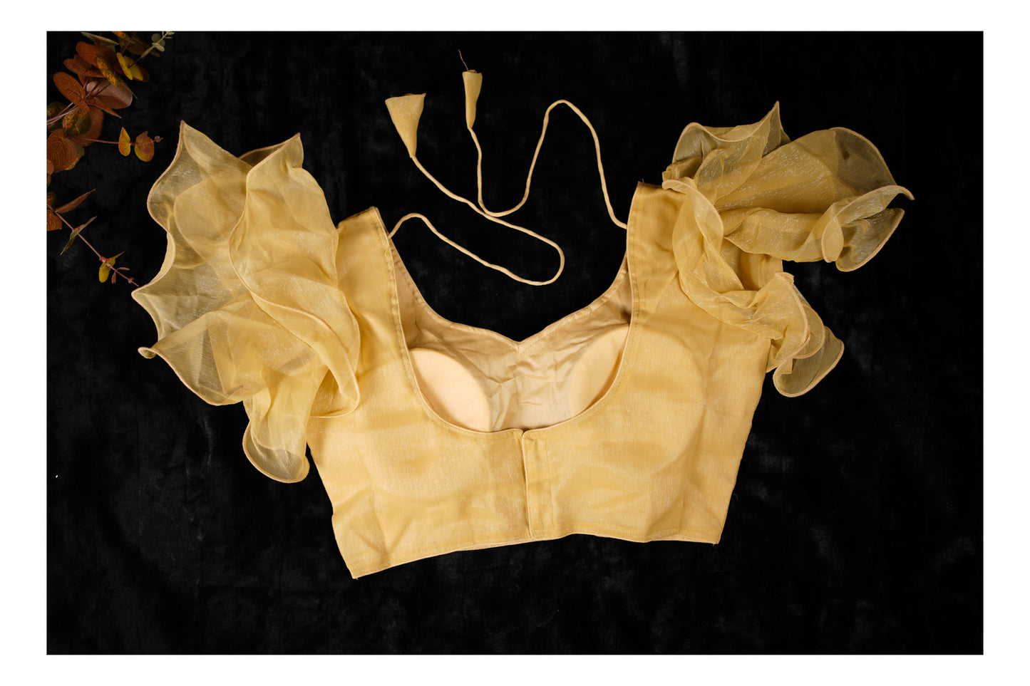 Blouse with puff sleeves(Code:B7)