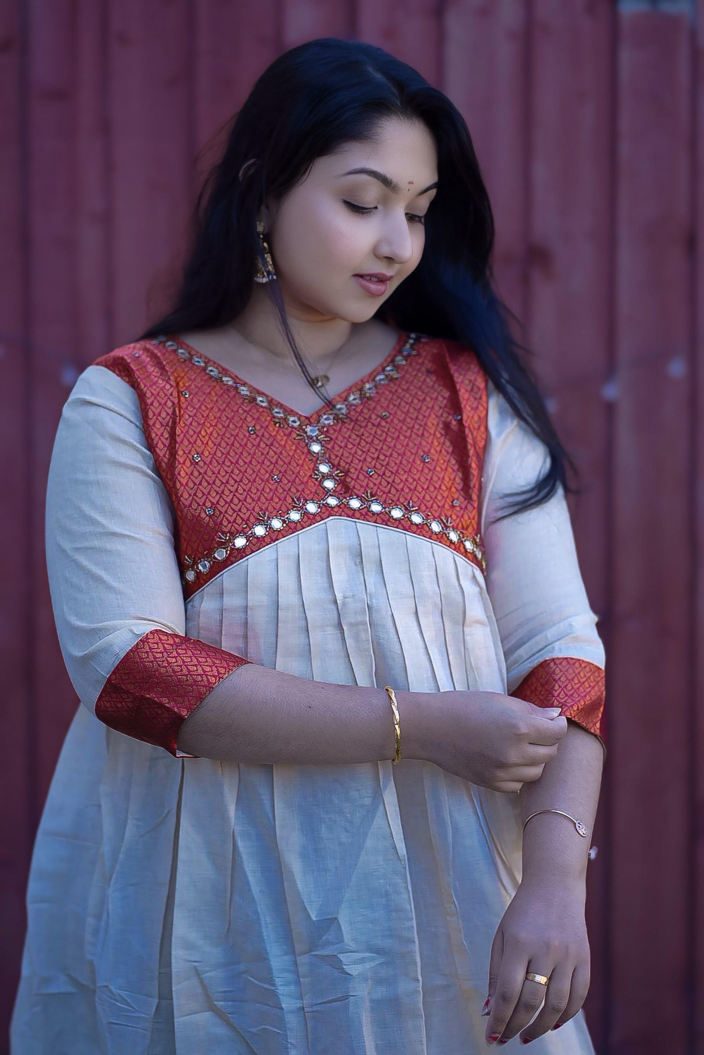Tissue kasavu top(KER-1086)
