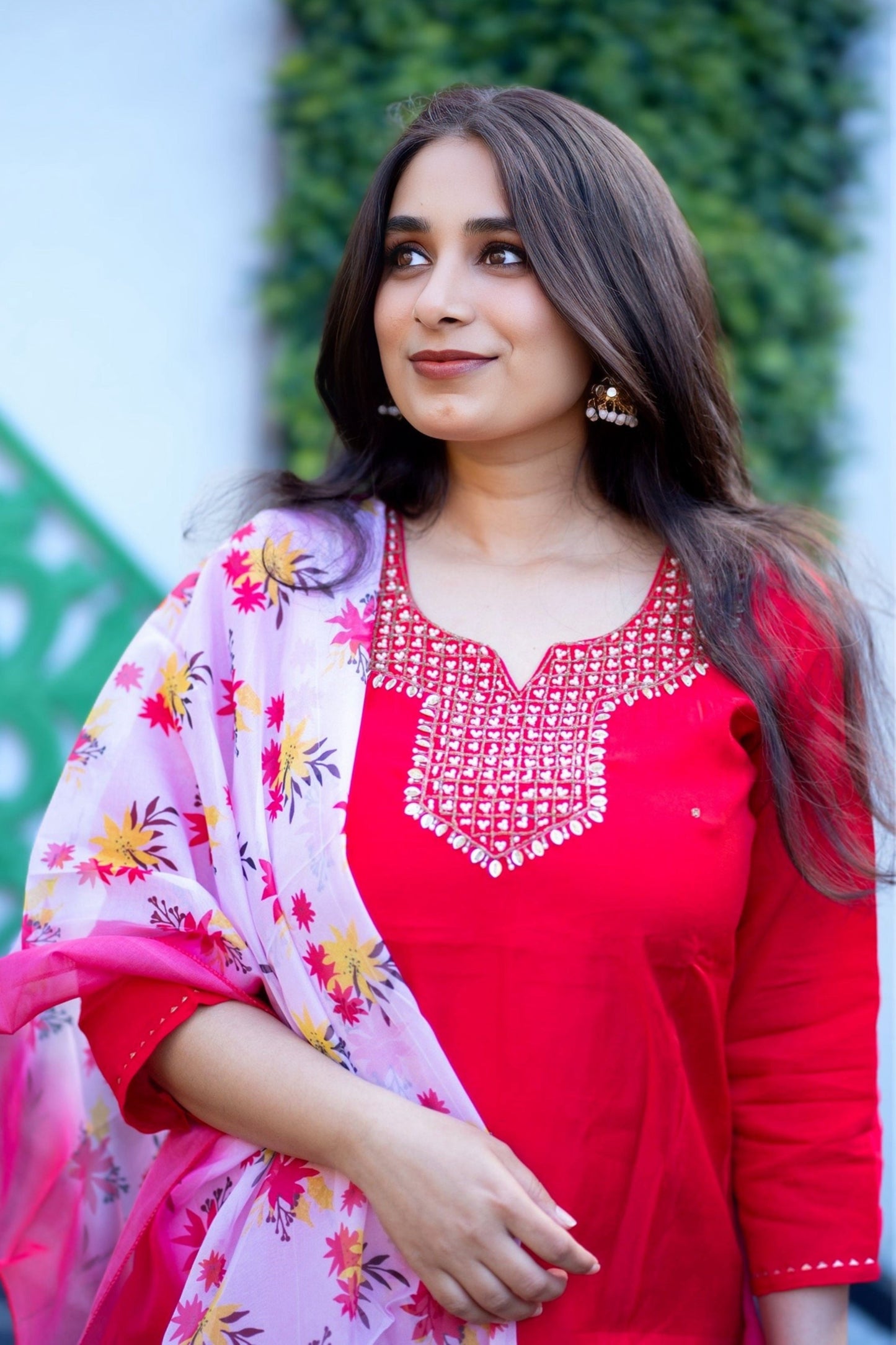 Premium cotton kurti set(KER-1096)
