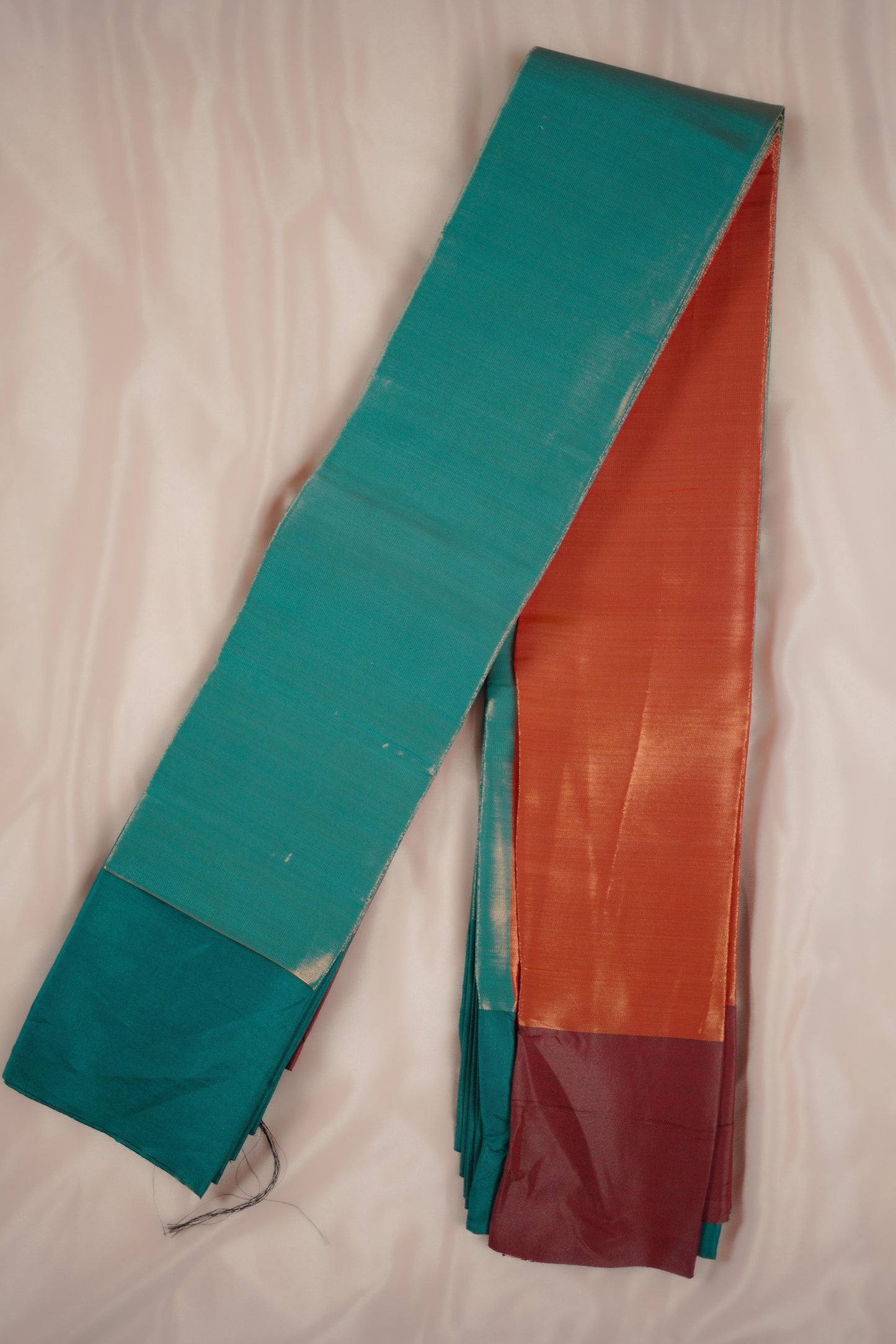 Handwoven Dual-Tone Kanjivaram Silk blend Saree(SAR-1130)
