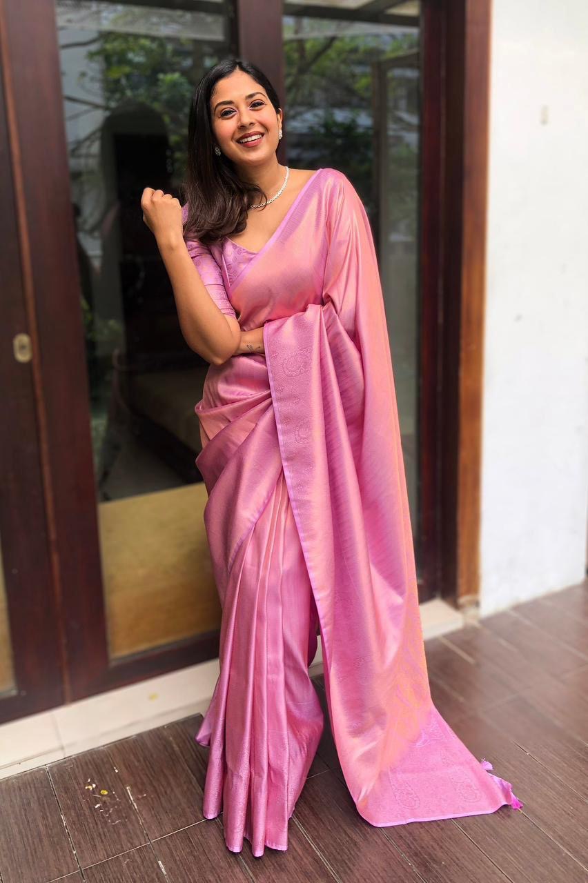 Kubera Pattu Saree with Jacquard work(JN-2019)