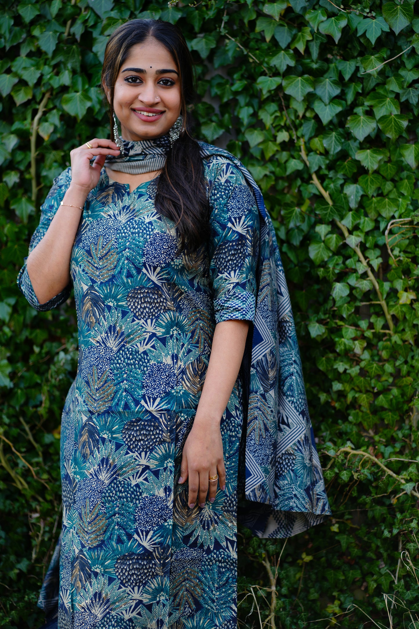 Soft rayon fabric kurti set (KER774)