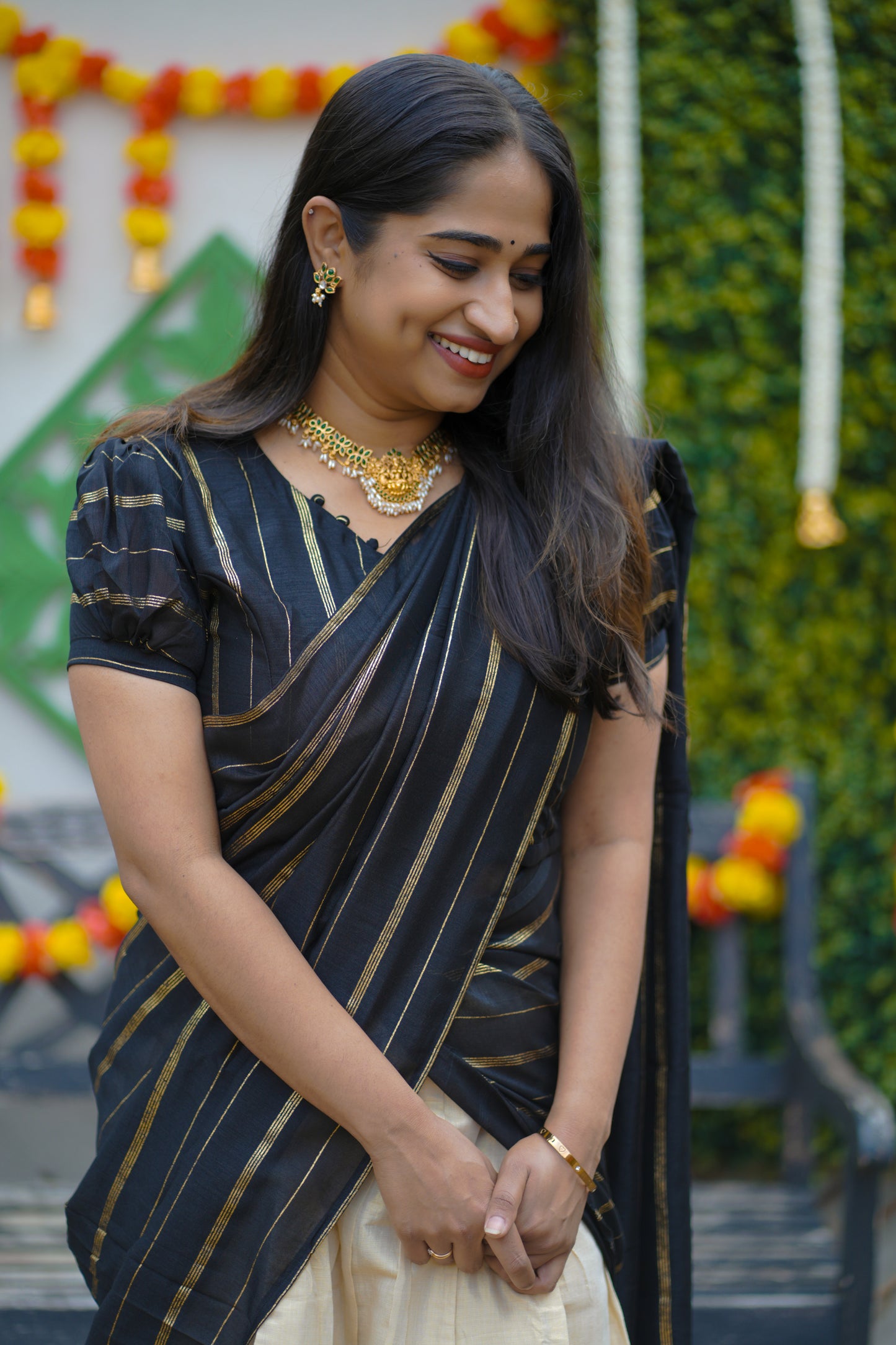 Elegant Dhavani set (KER-1138)