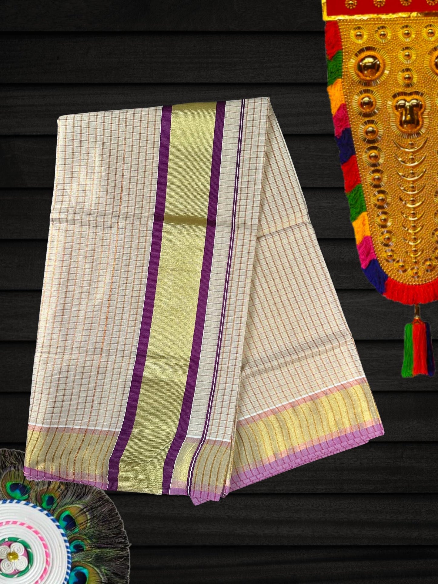 Stunning Kasavu saree(SAR-229)