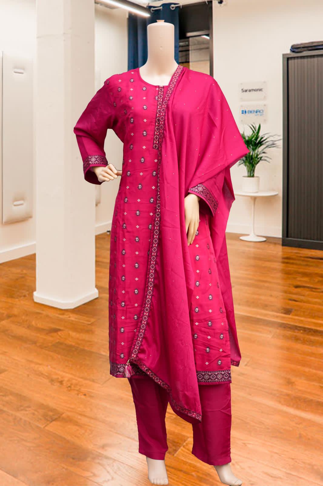 Soft silk elegant Kurti set - Kur513