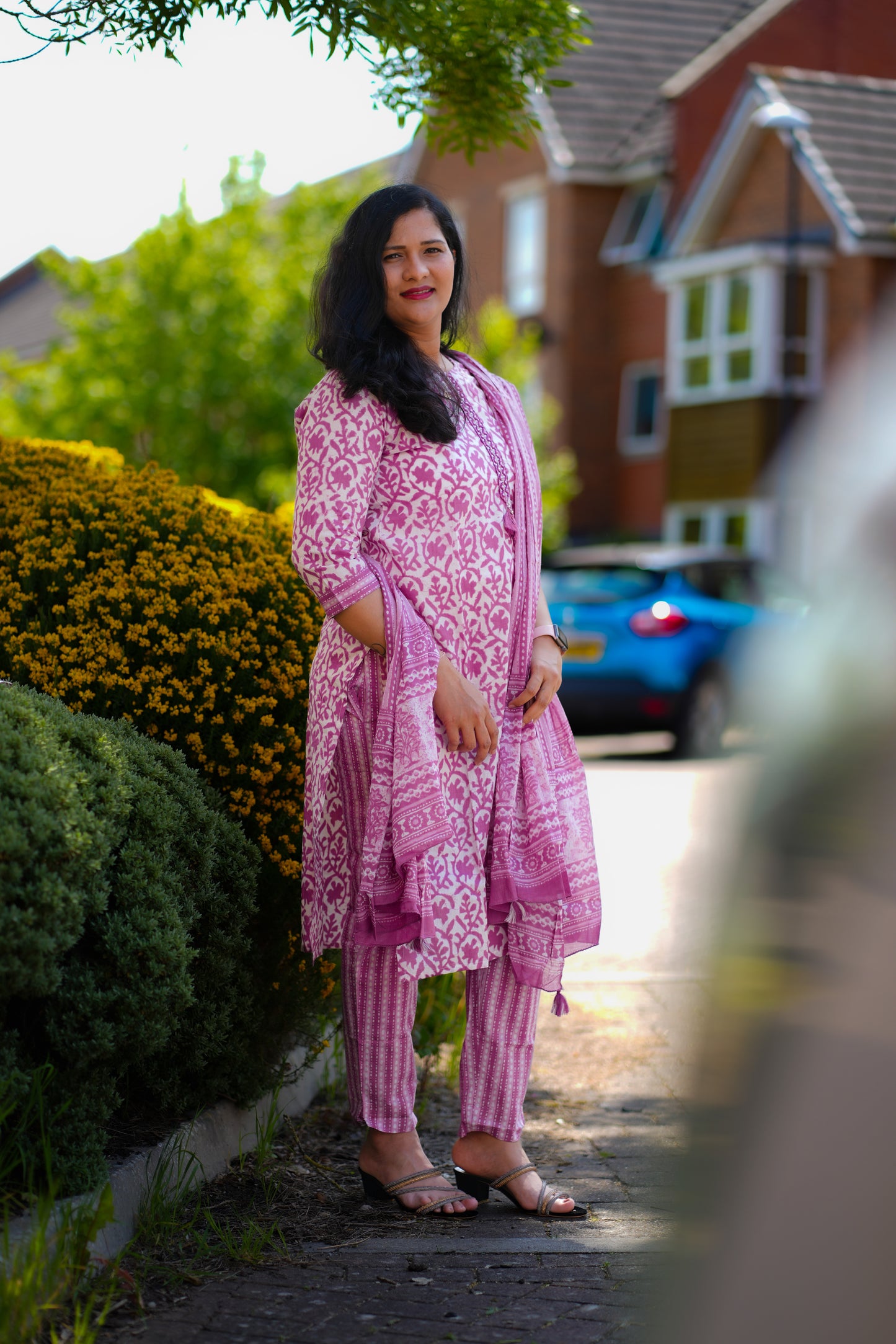Premium cotton kurti set (AMB106)