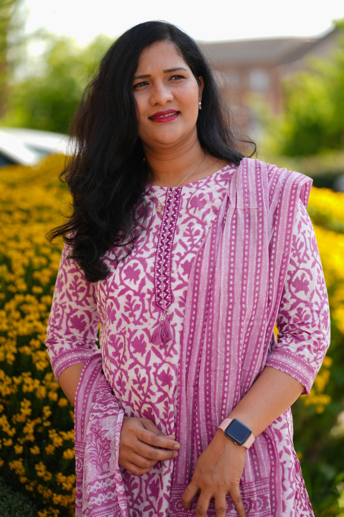 Premium cotton kurti set (AMB106)