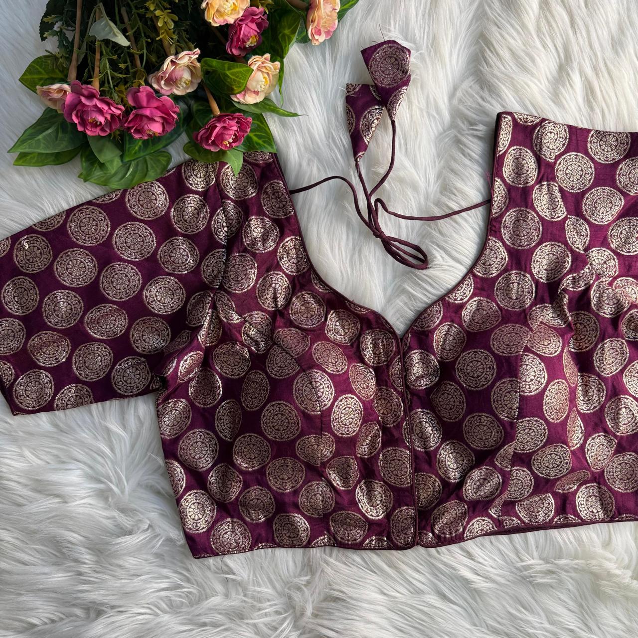 Dola Silk Blouse(Code:B21)