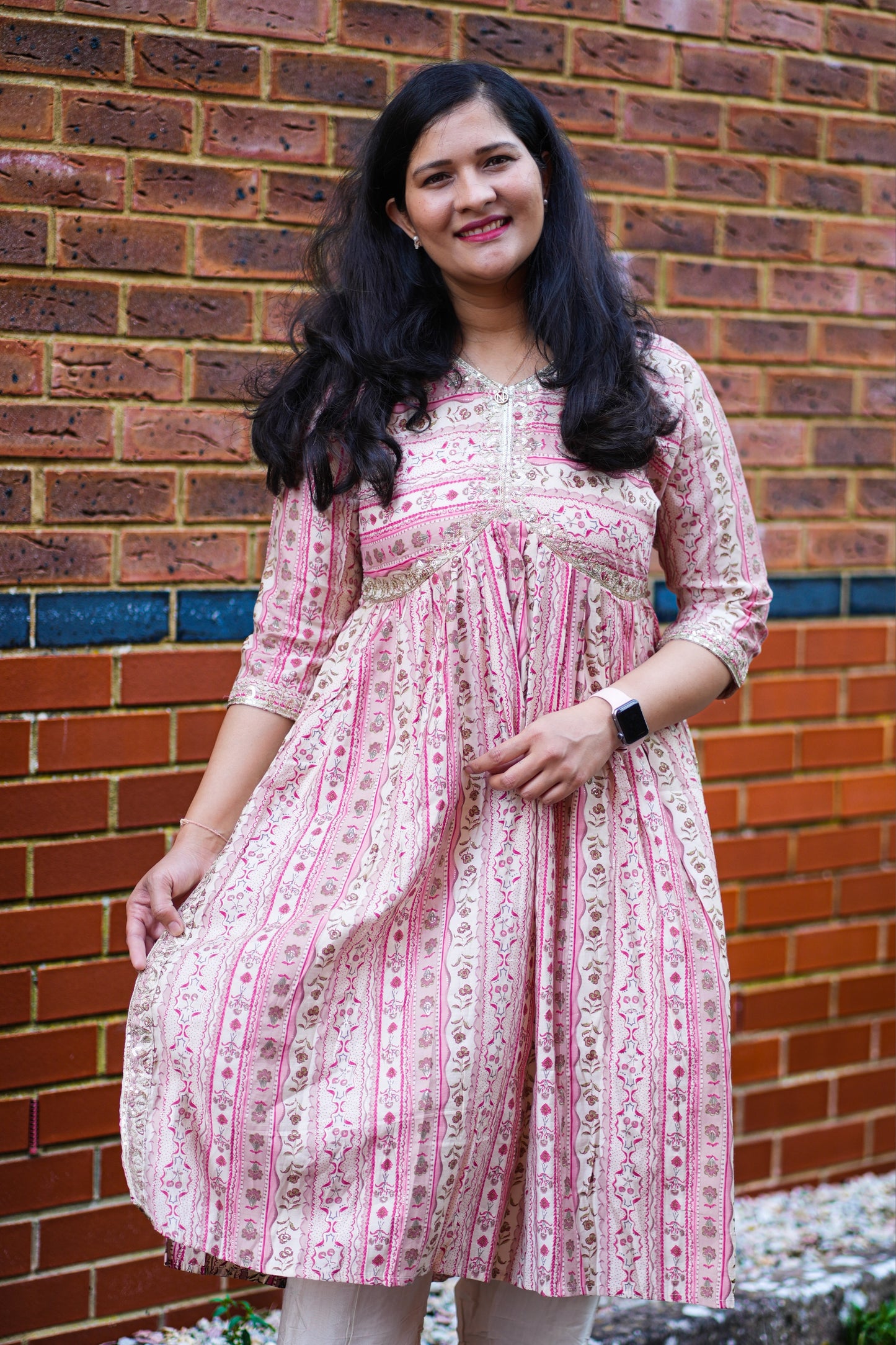 Alia cut cotton kurti top ( KER845)