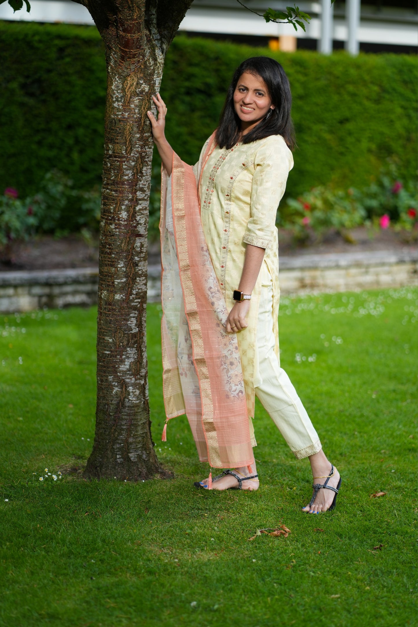 Premium Bombay cotton Kurti set ( KSH875)