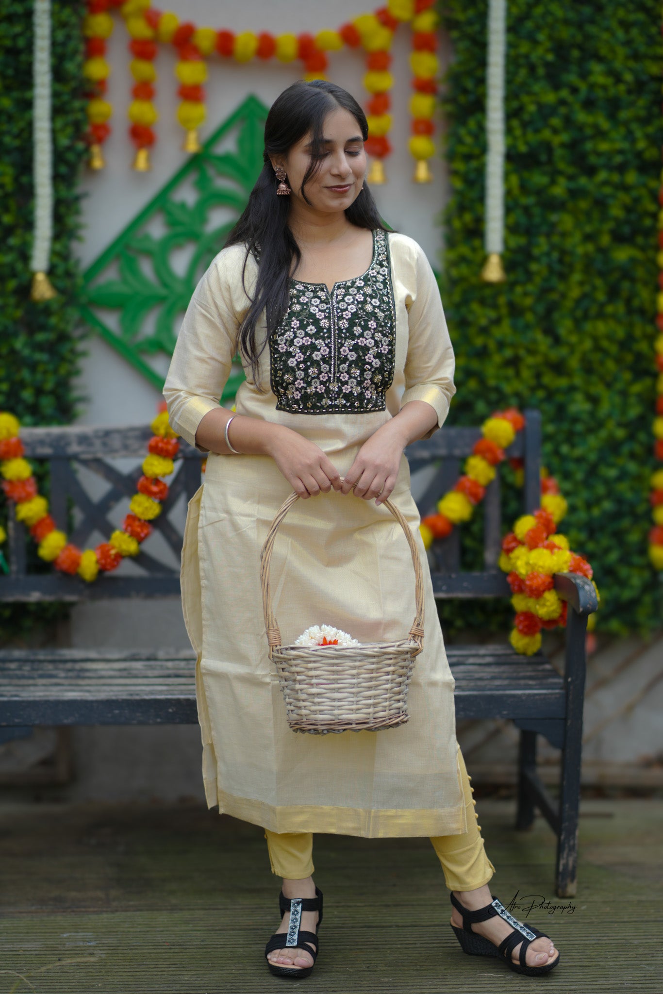 Tissue Kurti top (KER-1140)