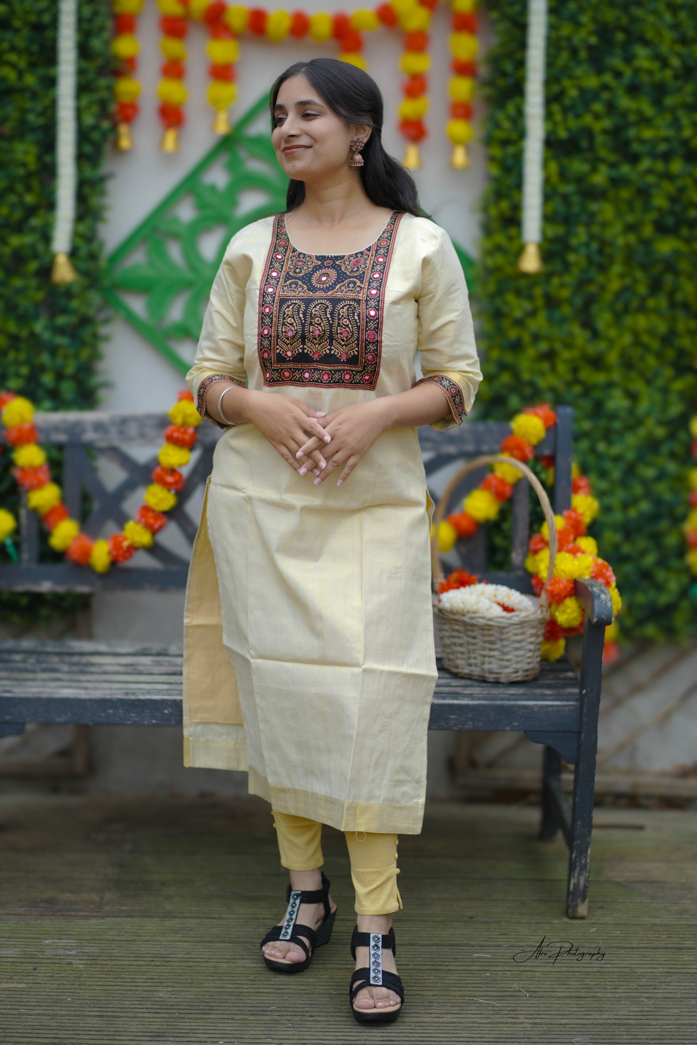 Tissue Kurti Top (KER-1141)