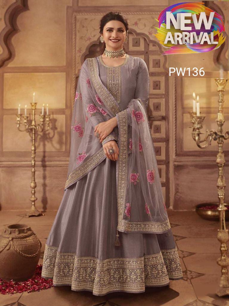 Party wear from floral blues