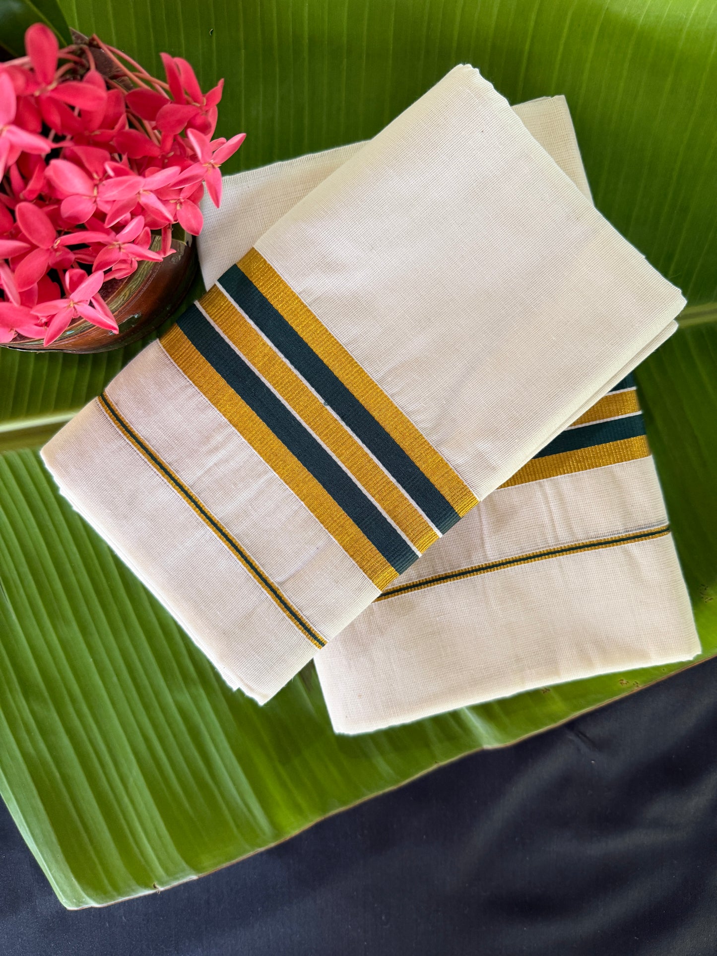 Premium Kerala cotton set mundu (SM-271)