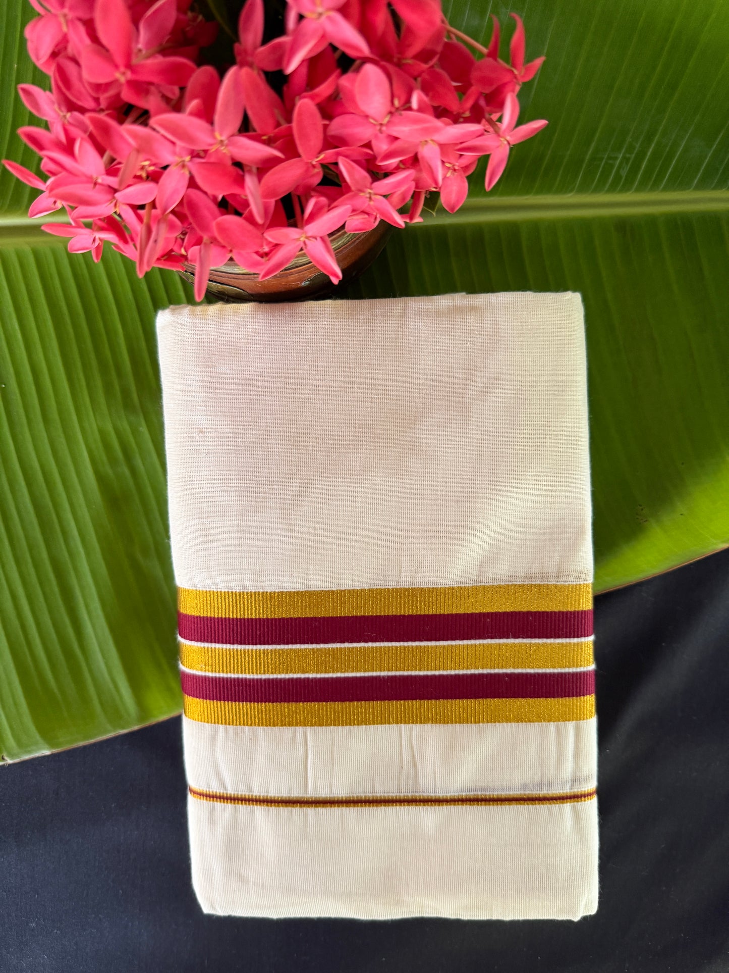 Premium Kerala cotton set mundu (SM-272)
