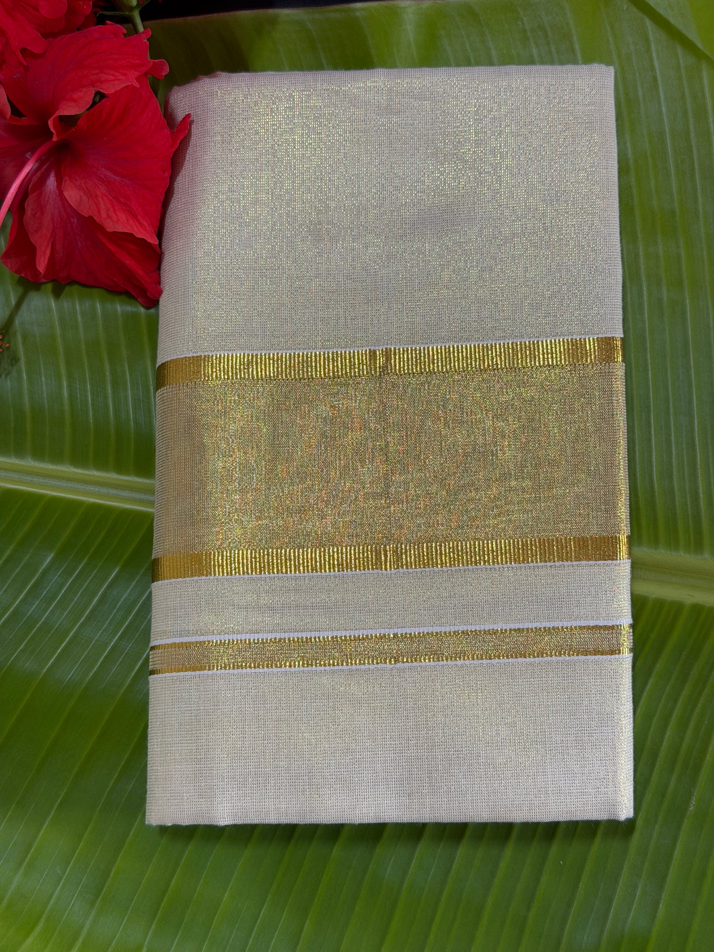 Premium Kerala tissue set mundu (SM-281)