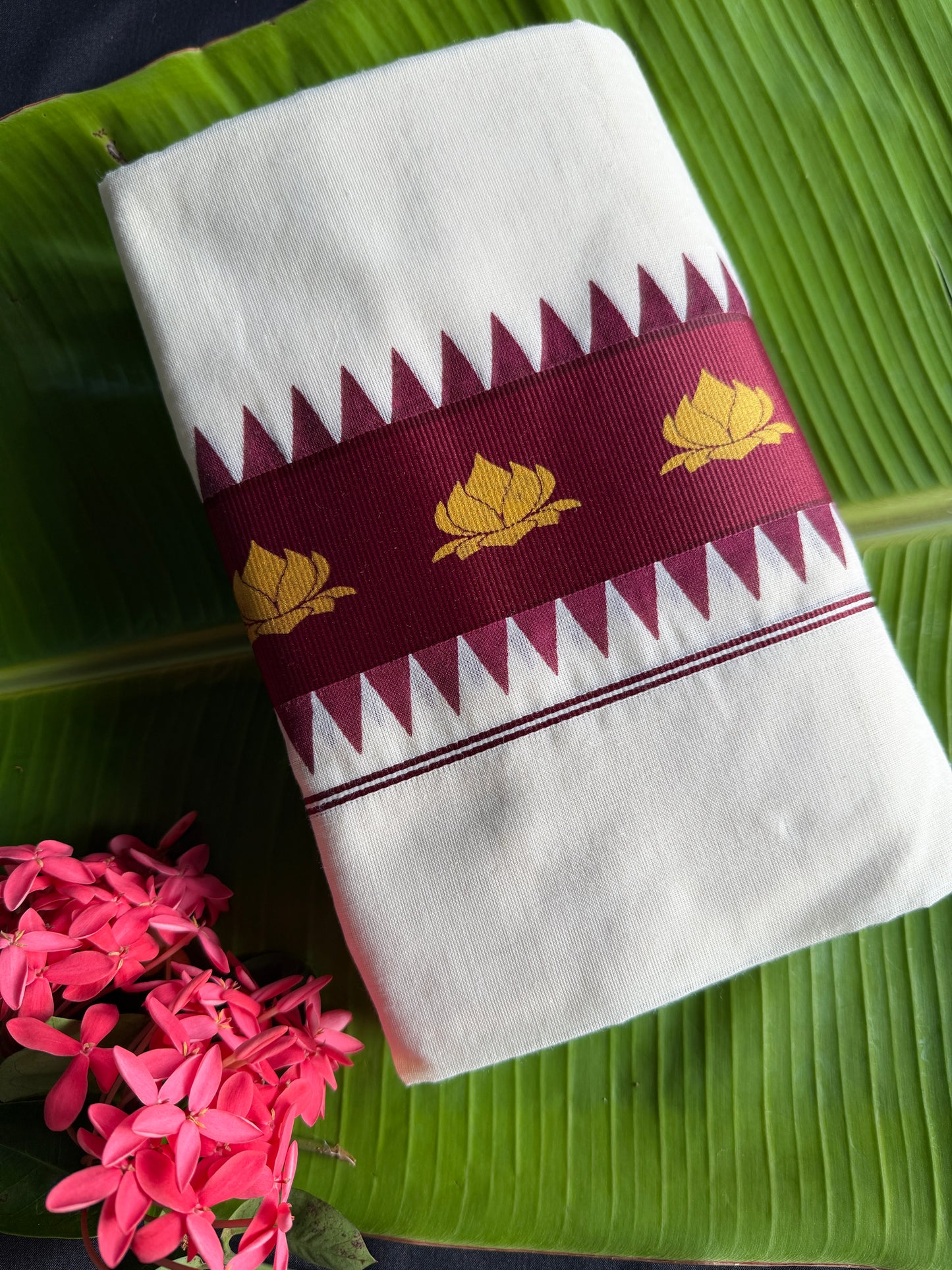 Premium Kerala tissue set mundu (SM-290)