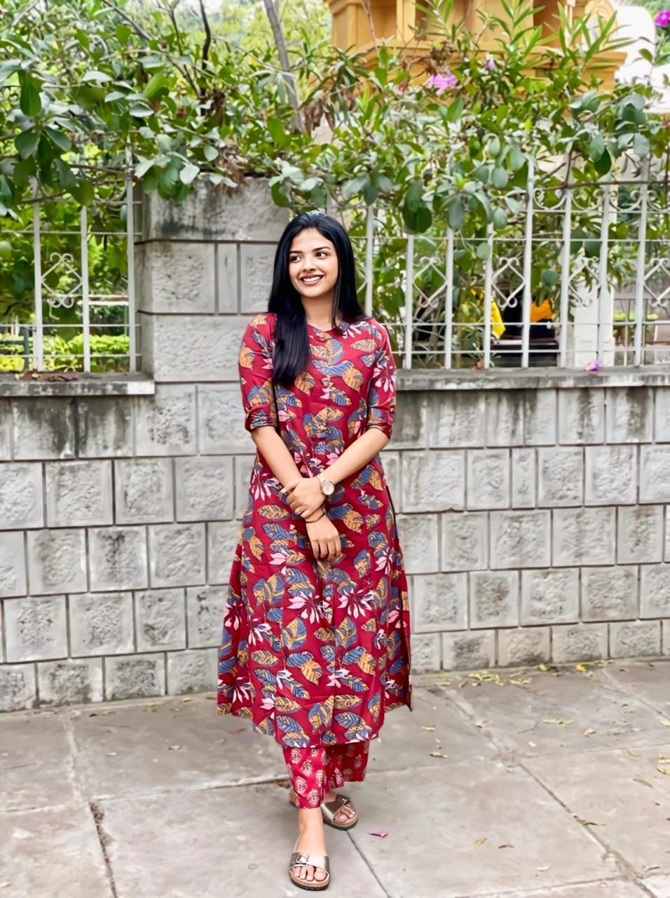 Co-ord Set with digital Print (JN-2005)