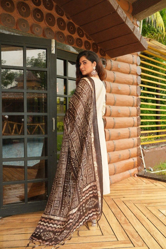 Khadi Cotton Kurti Set (JN-2007)