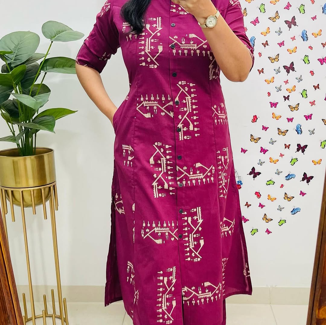 Co-Ord Set in Aline Pattern (JN-2022)