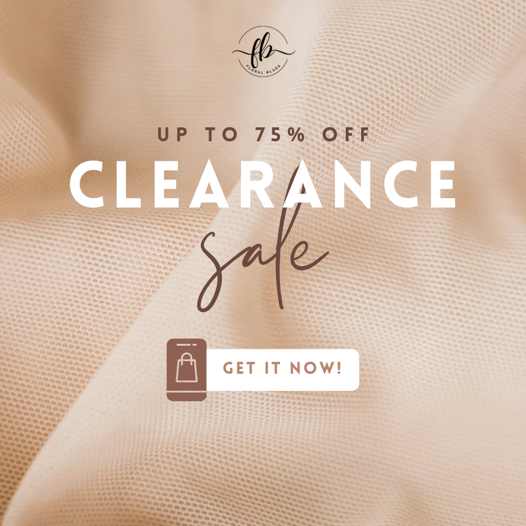 Hot Picks!! Clearance Sale from Floral Blues