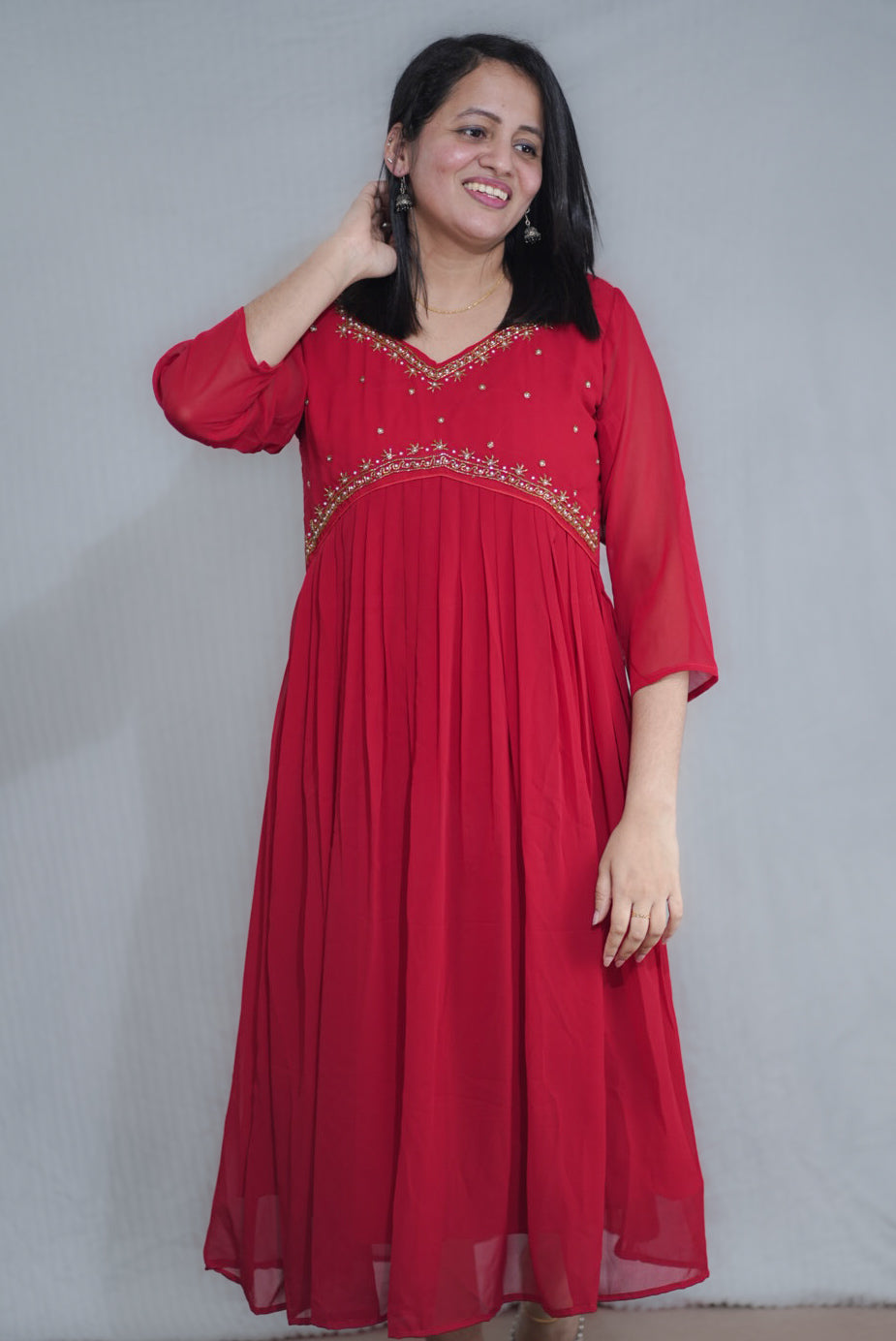 Premium frock style kurti dress(KER-1000)