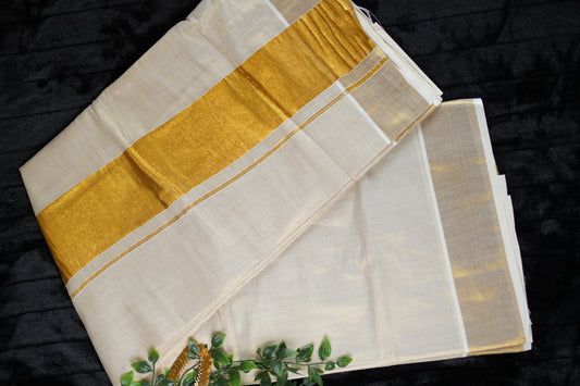 Kasavu ready to wear sarees(SAR161)