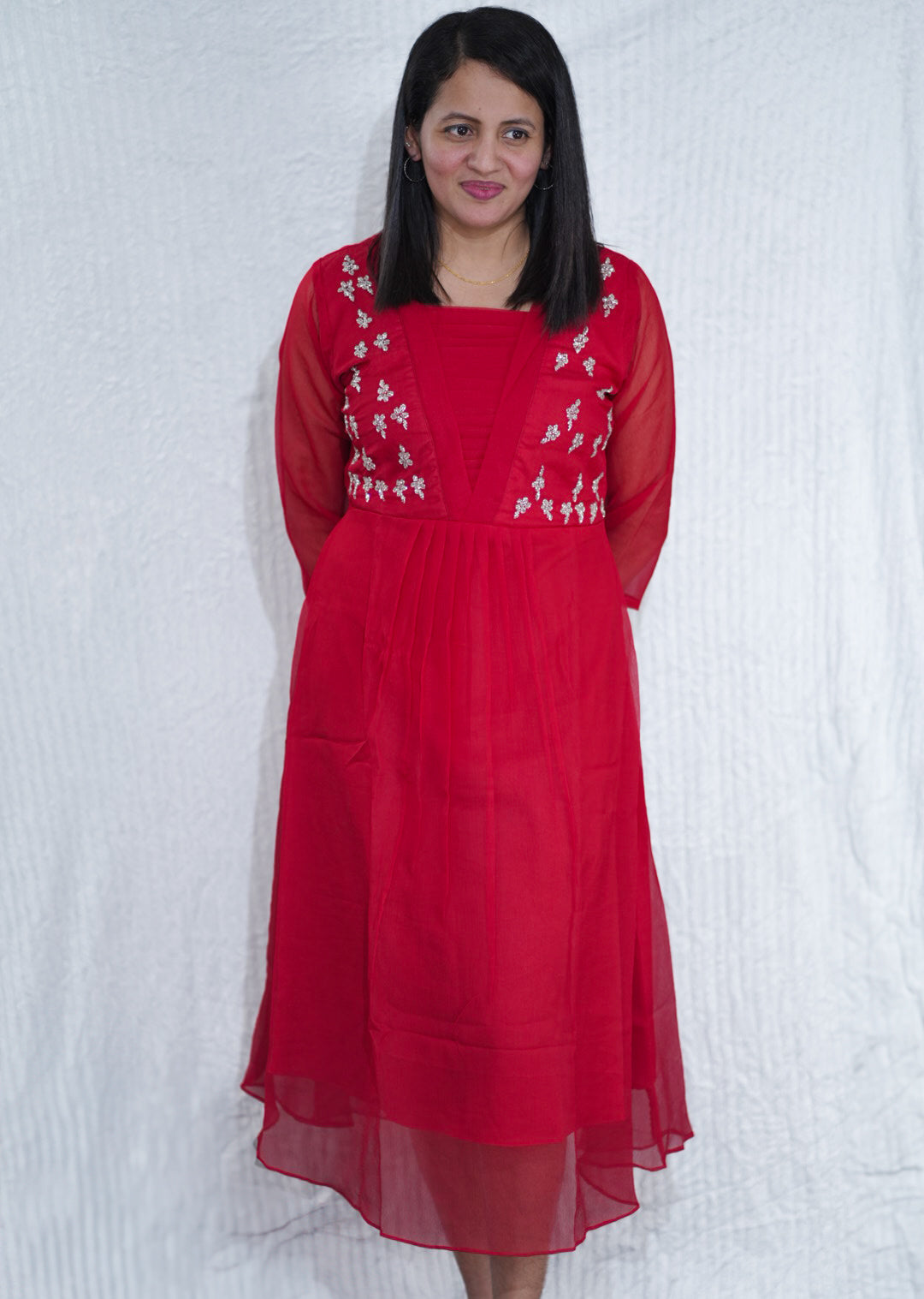 Premium festive wear dress( KER-1002)