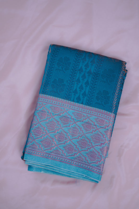 Kancheepuram Silk Blend exquisite saree (SAR-1129)