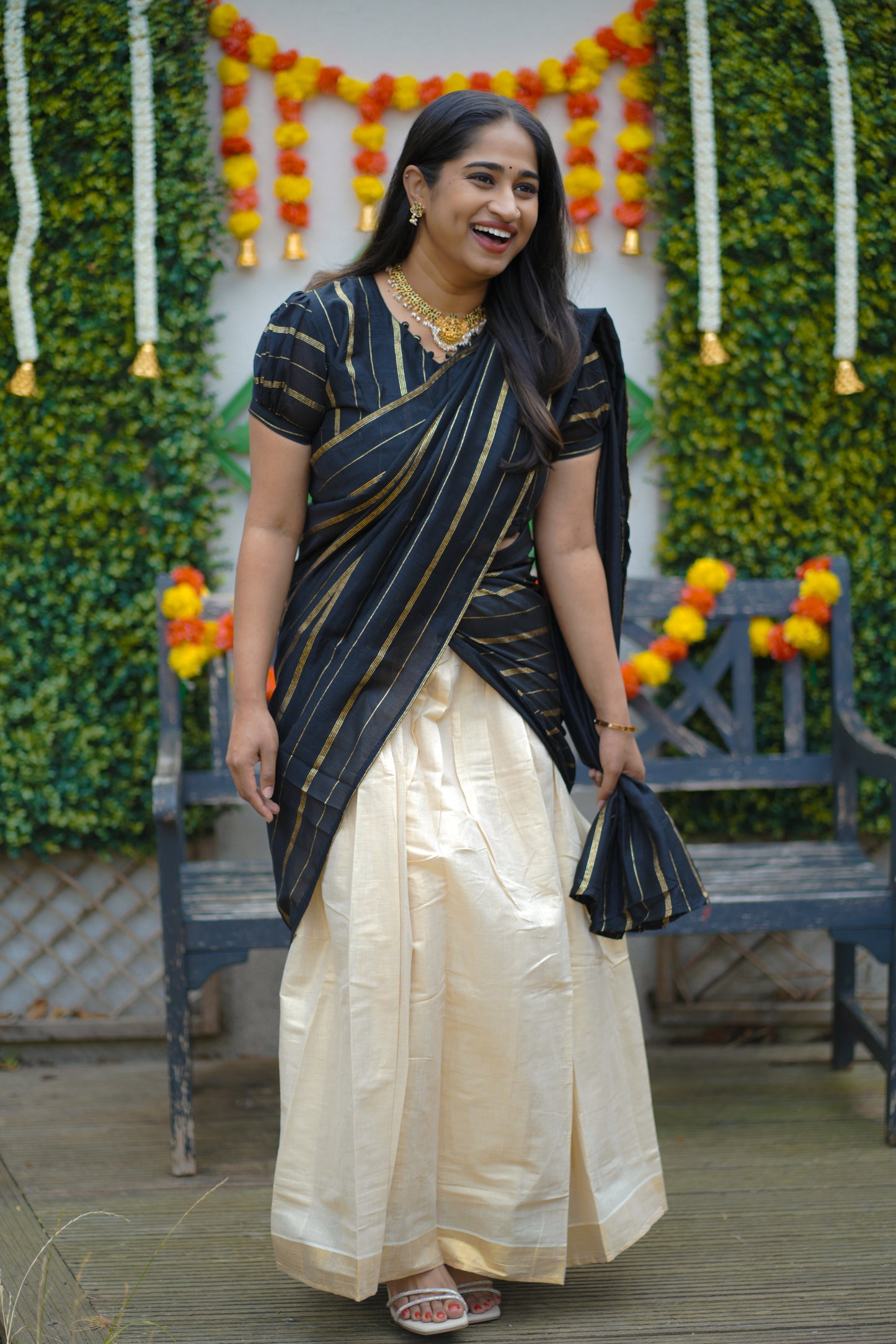 Elegant Dhavani set (KER-1138)