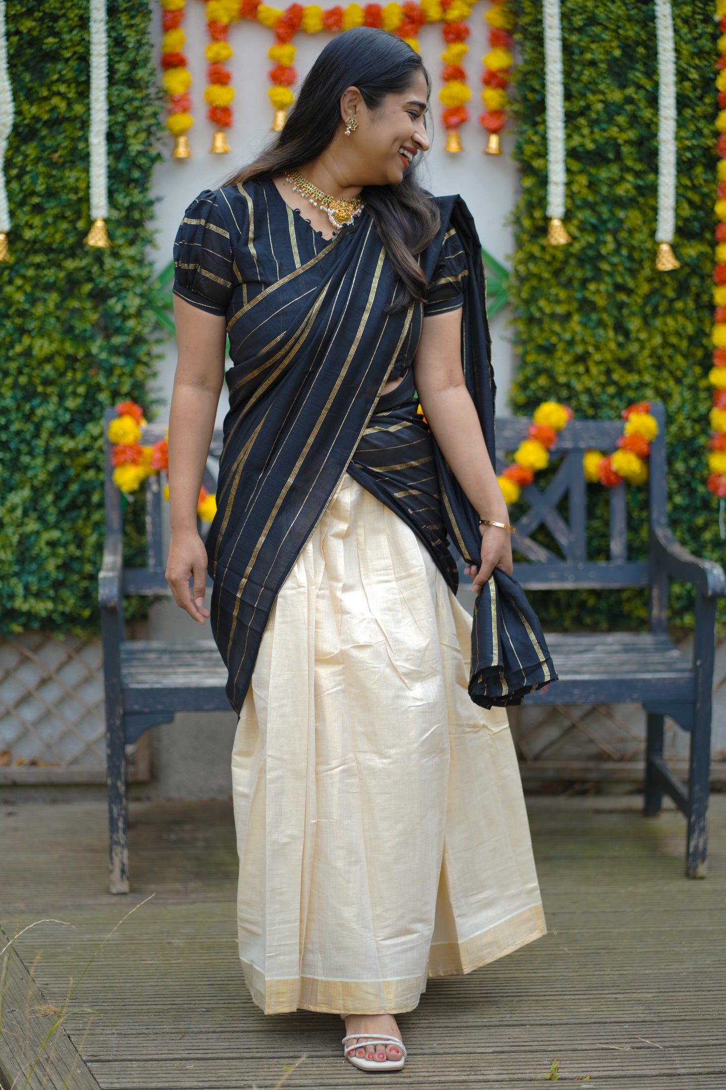 Elegant Dhavani set (KER-1138)