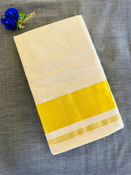 Premium Kerala Tissue Kasavu Set Saree (SAR-1153)