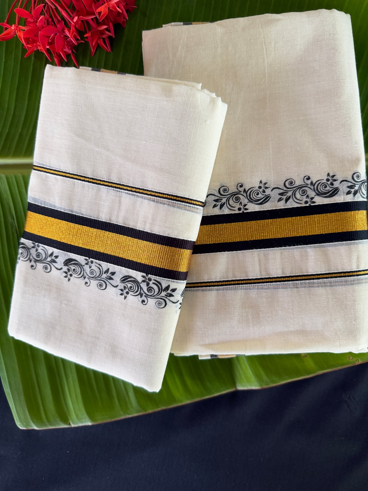 Premium Kerala cotton set mundu (SM-262)