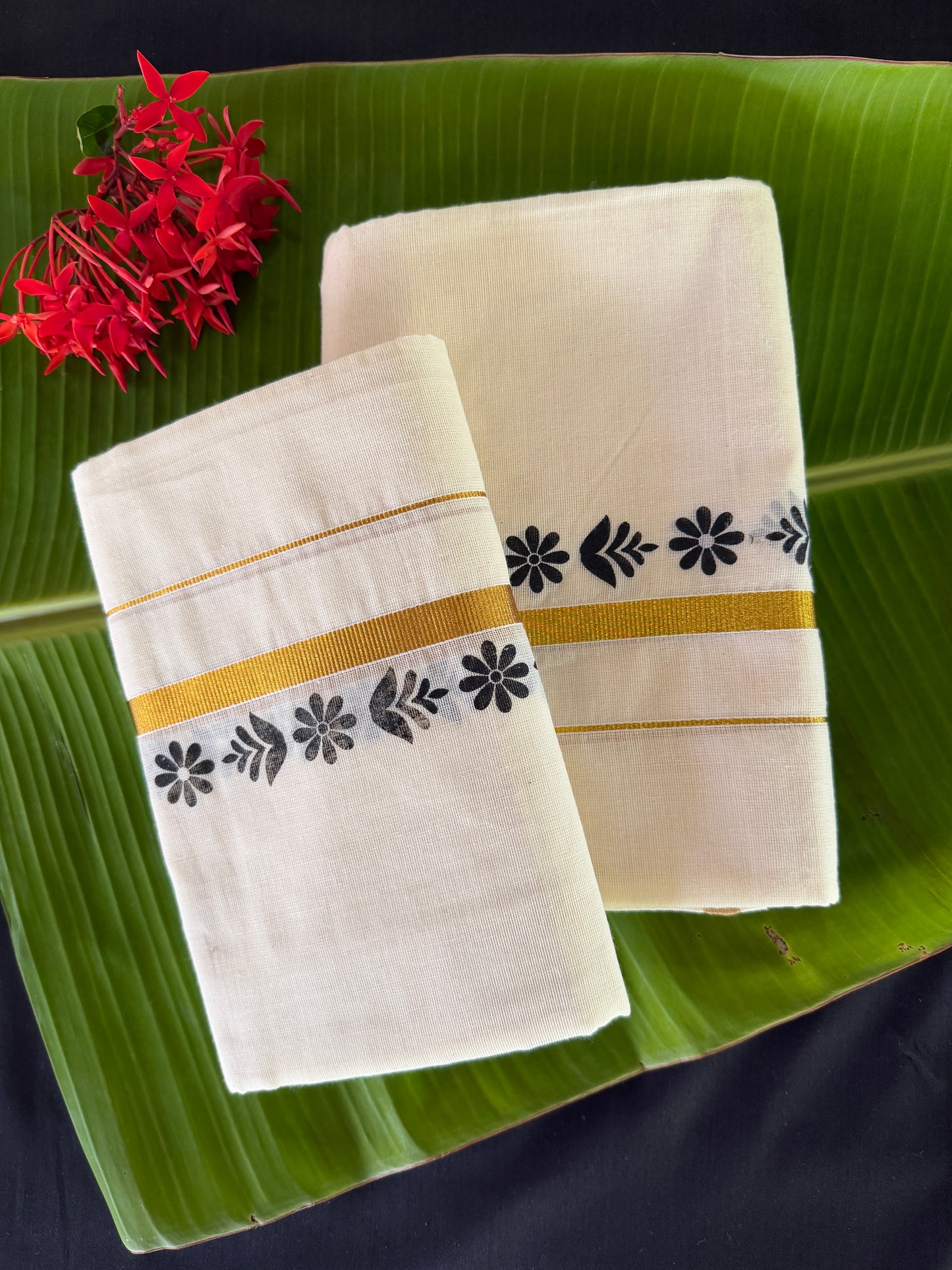 Premium Kerala cotton set mundu (SM-263)