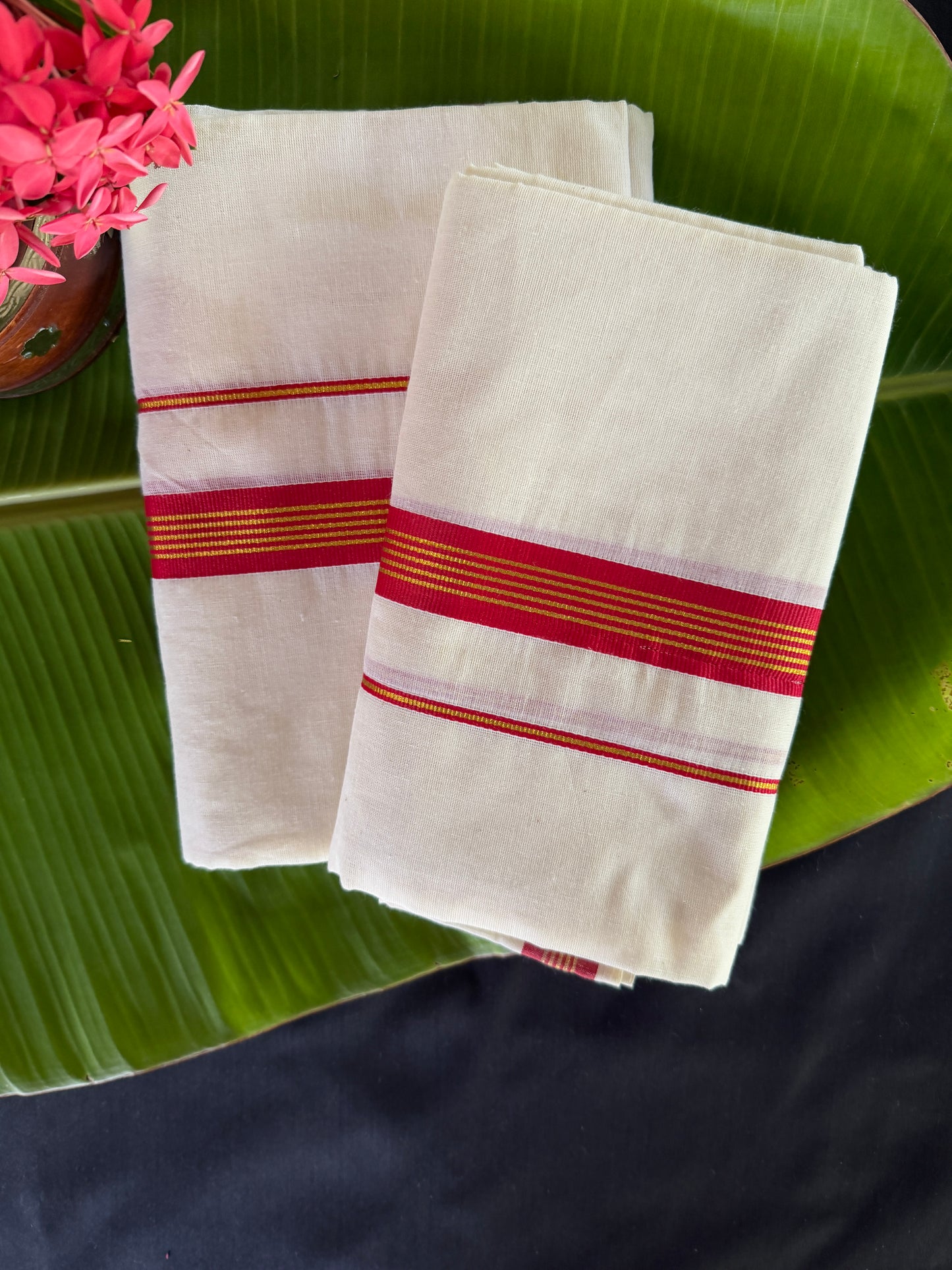 Premium Kerala cotton set mundu (SM-266)