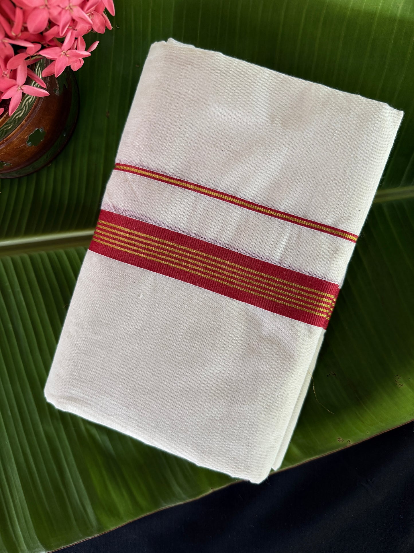 Premium Kerala cotton set mundu (SM-266)