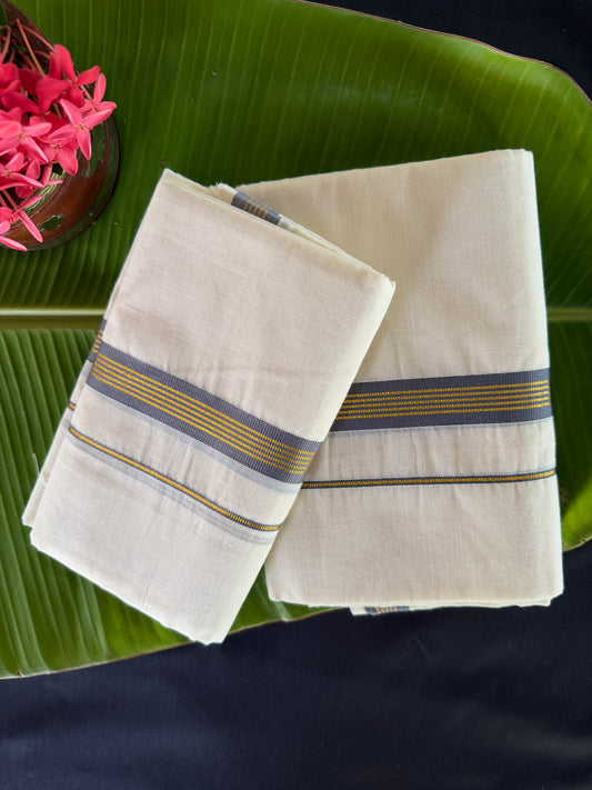 Premium Kerala cotton set mundu (SM-267)