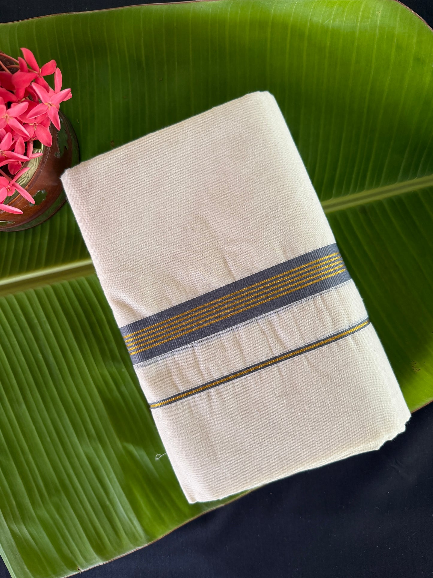 Premium Kerala cotton set mundu (SM-267)