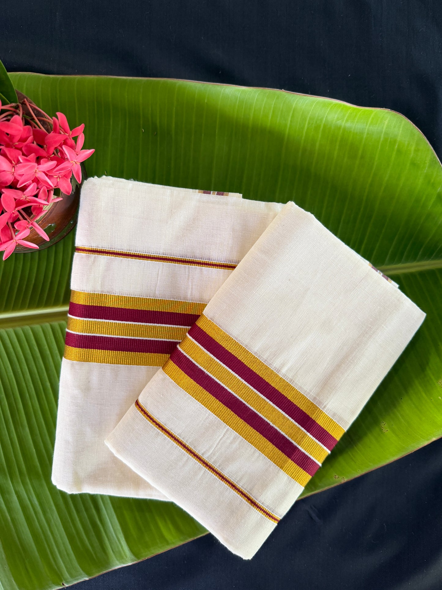Premium Kerala cotton set mundu (SM-268)