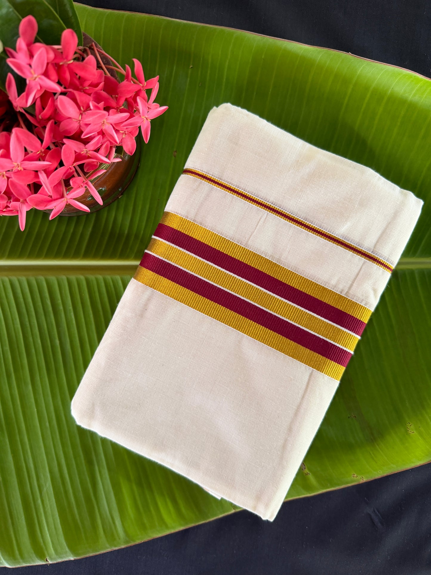 Premium Kerala cotton set mundu (SM-268)