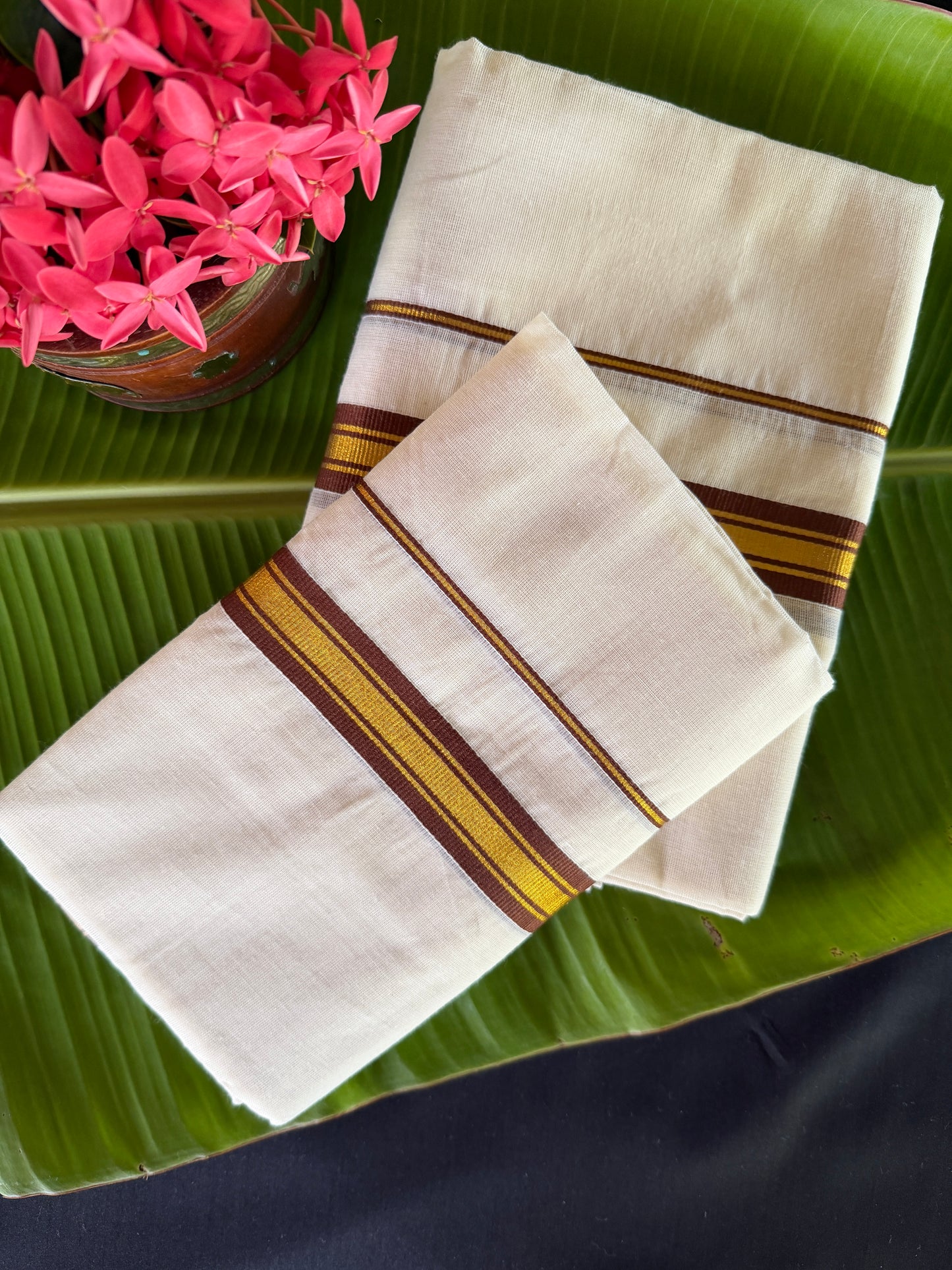 Premium Kerala cotton set mundu (SM-270)