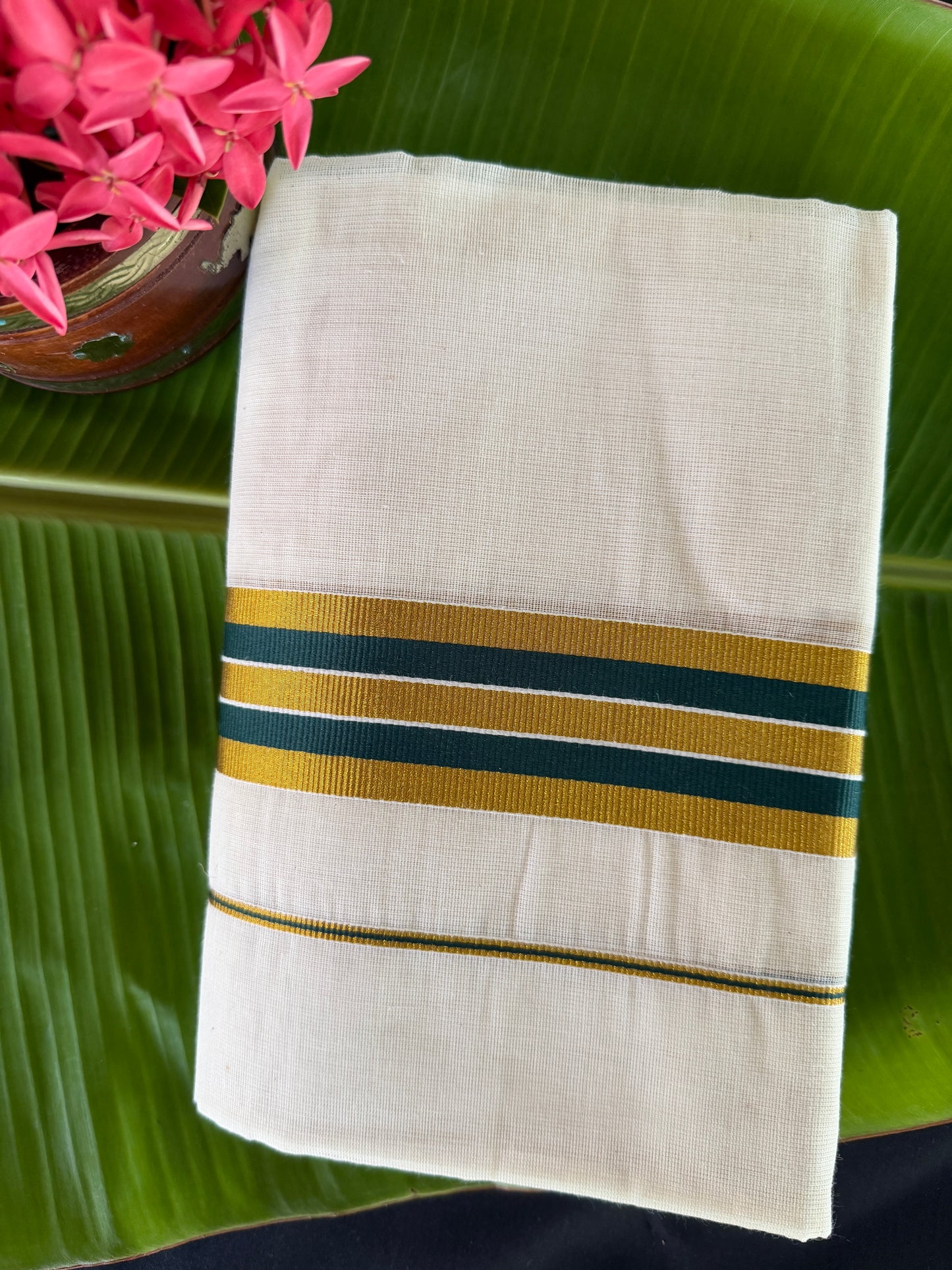 Premium Kerala cotton set mundu (SM-271)